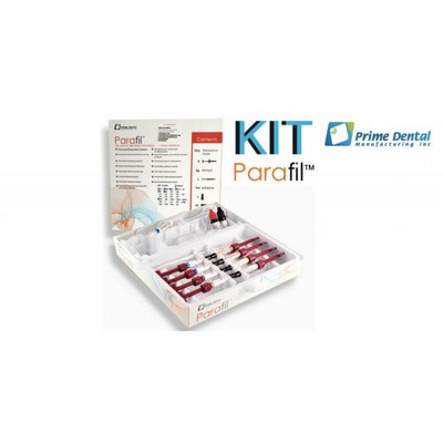 Resina Parafil kit 8 jeringas Prime Dent