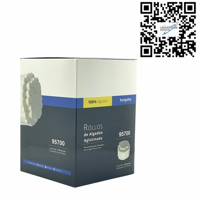 Rollos algodón 20pz Borgatta