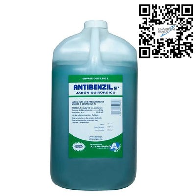 Antibenzil Verde 3.850 lts (Jabón Quirurgico) Altamirano