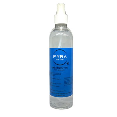 Sanitizante Uso Medico 250ml Spray Fyra