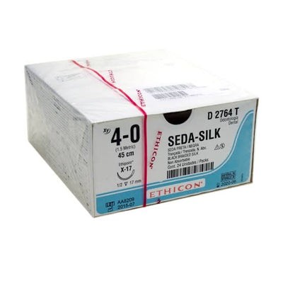Sutura Seda 4-0 24pz Ethicon