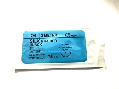 Sutura Seda Pza Surgical