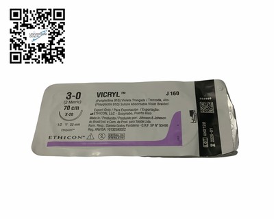 Sutura Vicryl 3-0 Pza Ethicon