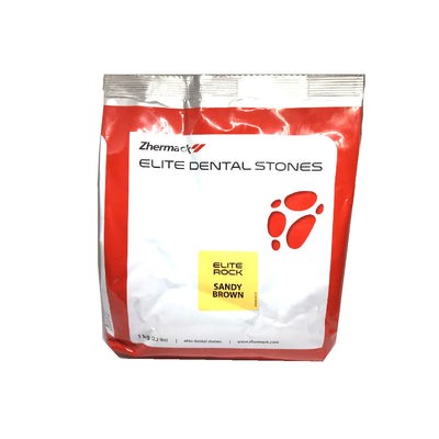 Yeso Elite Rock Sandy Brown Tipo 4 1kg Zhermack