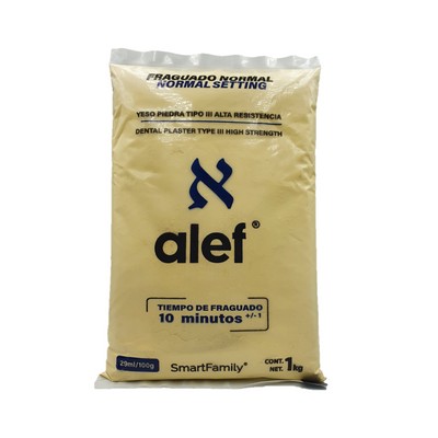 Yeso Piedra Tipo lll 1kg Alef