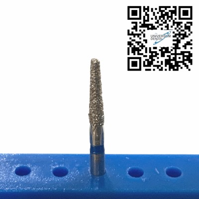 Fresa Diamante Cilíndrica Punta Plana Grano Medio TF-21 Pza DT