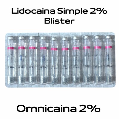 Anestesia Omnicaina cartucho plastico blister Zeyco