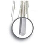 Alambre Cuadrado Tira 10 pz. Borgatta